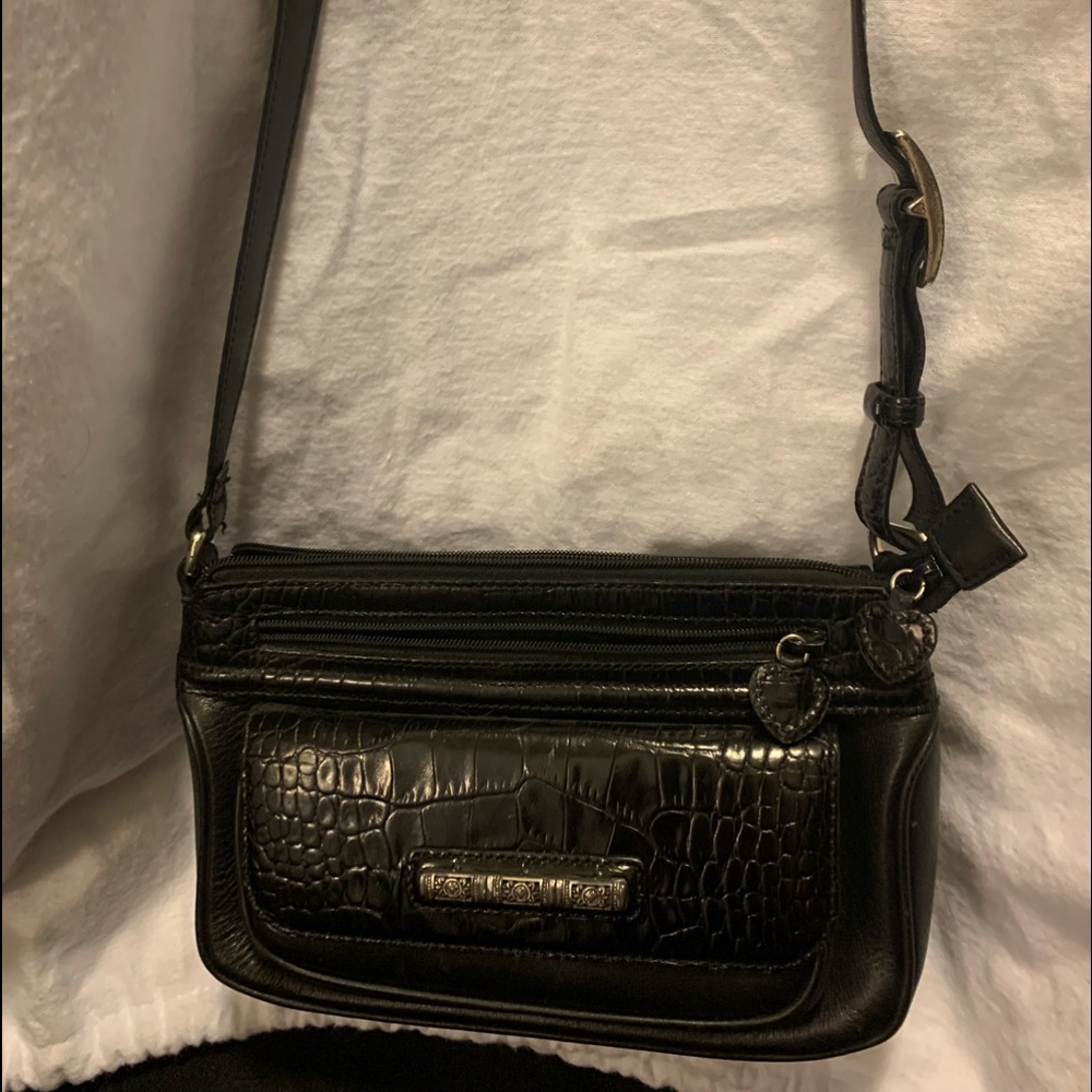 Brighton Maritza shoulder/crossbody all in one bag. Compact, but holds a lot!